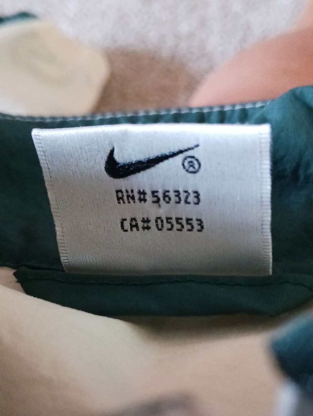 Vintage~ 1990's NIKE AIR windbreaker jacket - Picture 7 of 15